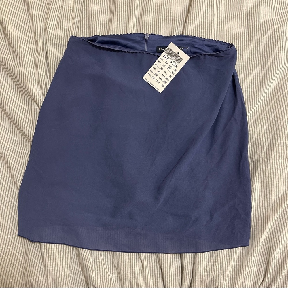 Brandy Melville Emilia Ciara blue skirt new with tags